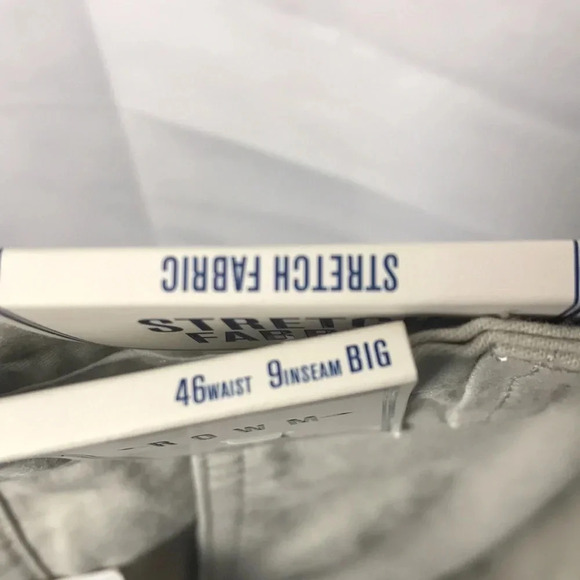 NWT ROWM MEN SZ 46 KHACKI CARGO SHORTS  9” INSEAM - Picture 7 of 12